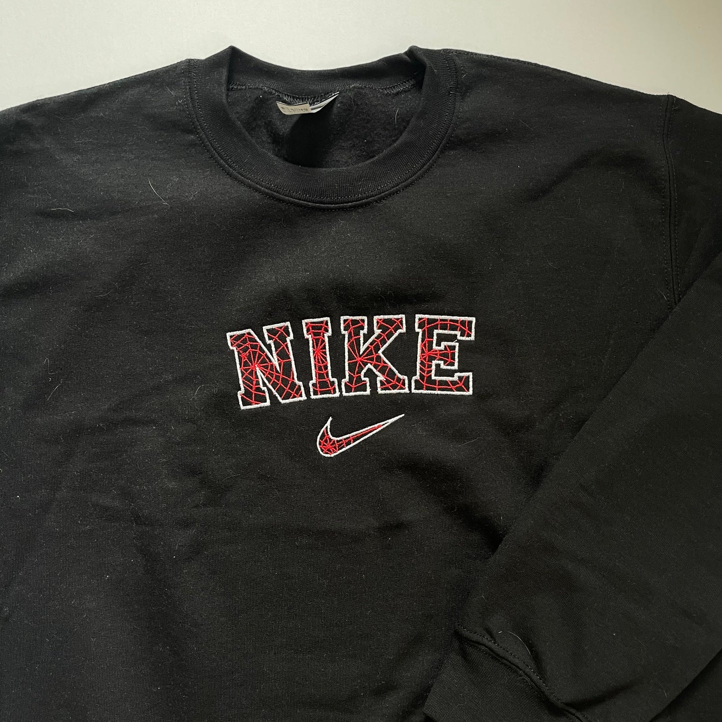 Spell Out Webs Crewneck