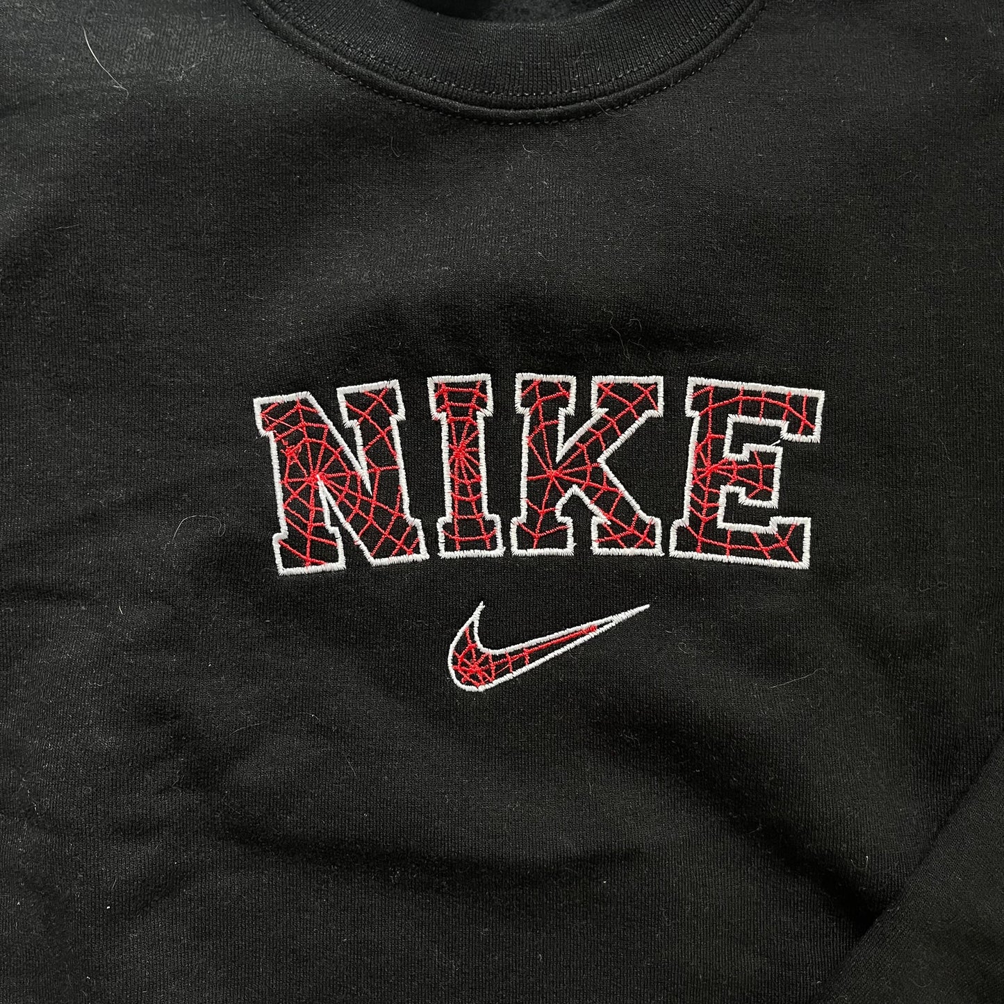 Spell Out Webs Crewneck