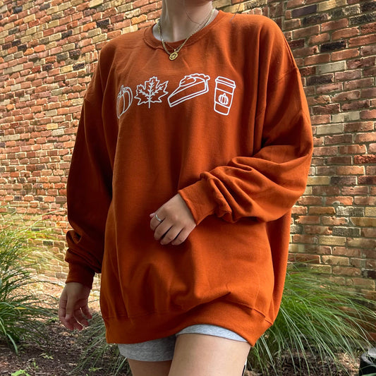 Fall Doodles Crewneck
