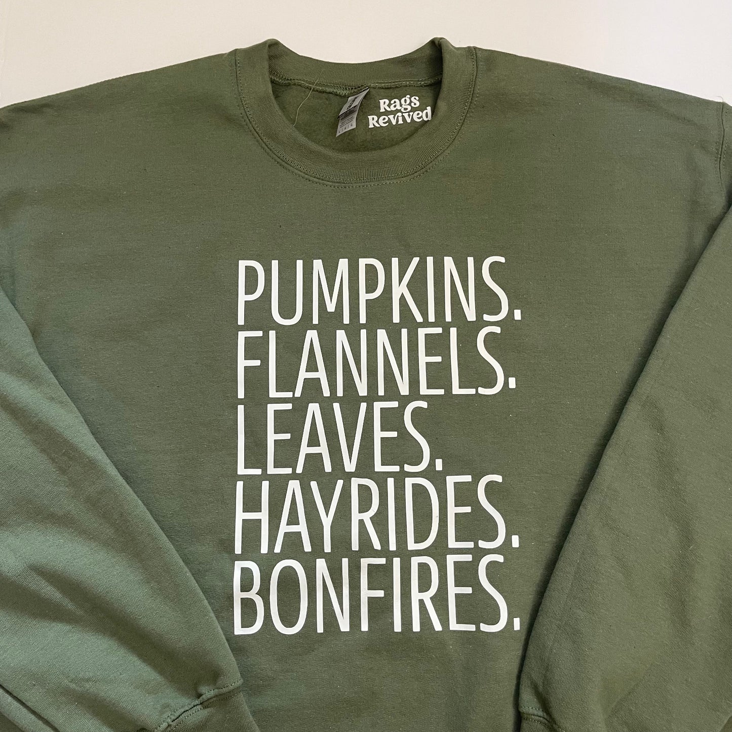Fall Checklist Crewneck