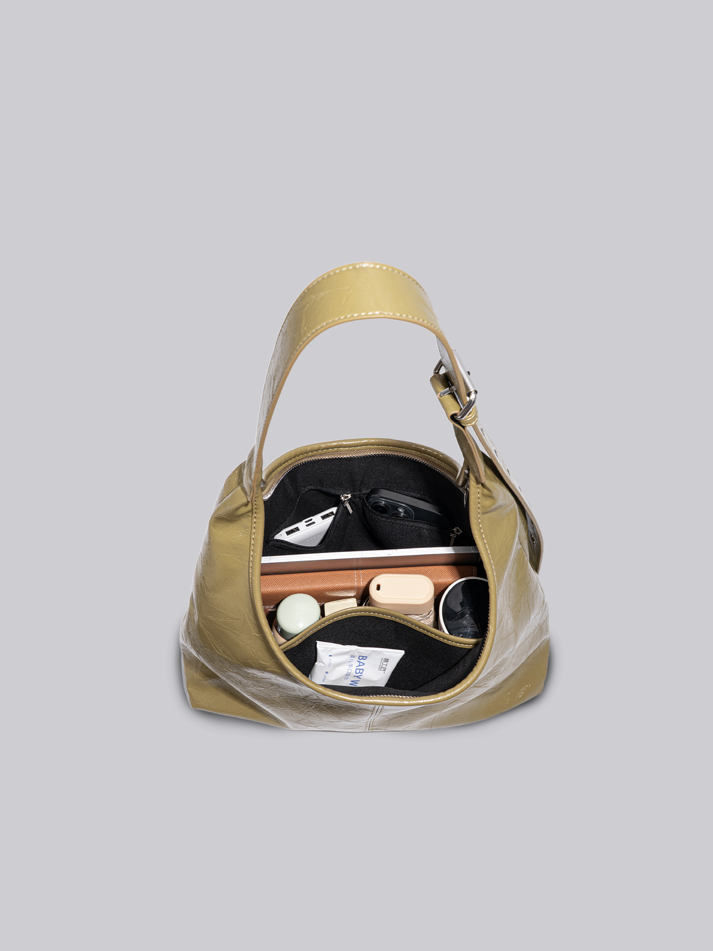 Crossbody Scarlett Distressed Leather Tote