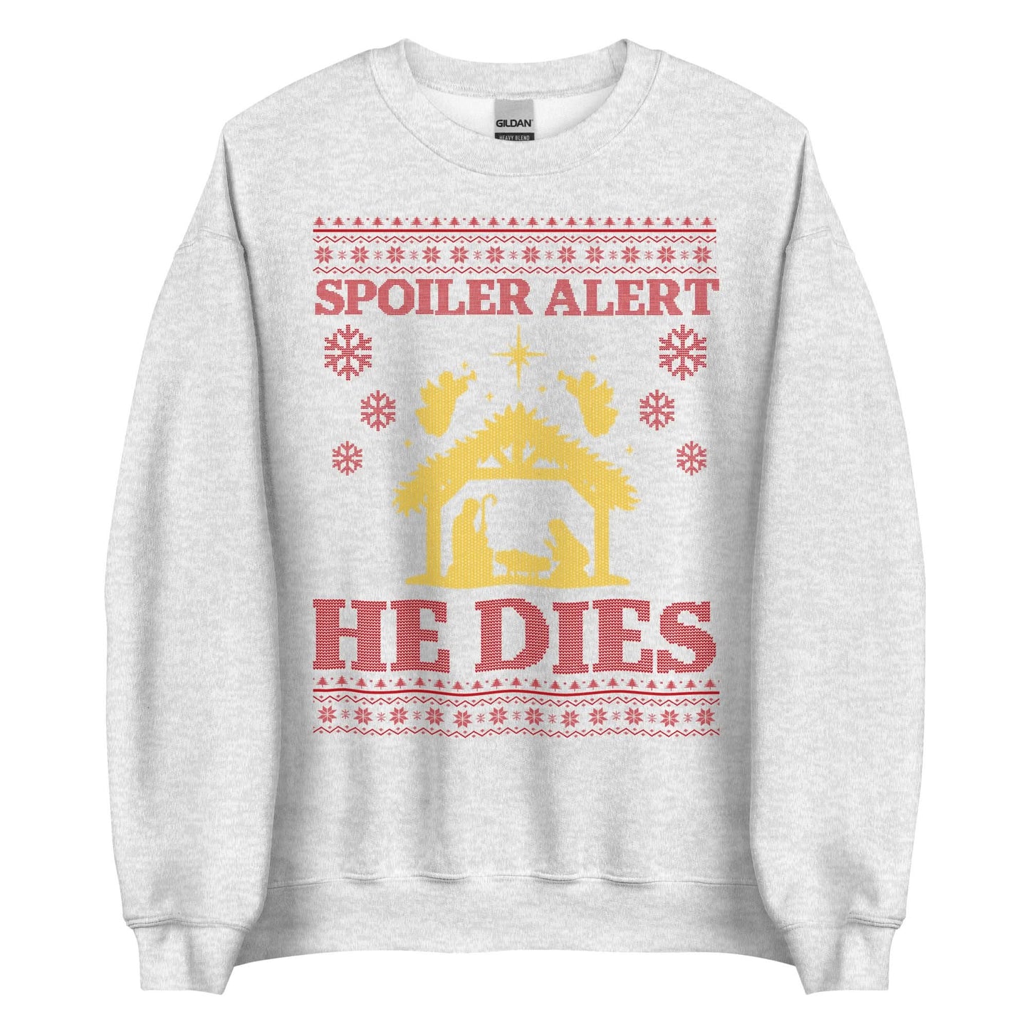 Spoiler Alert He Dies Crewneck