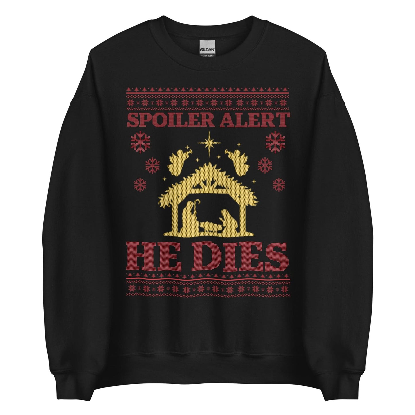 Spoiler Alert He Dies Crewneck