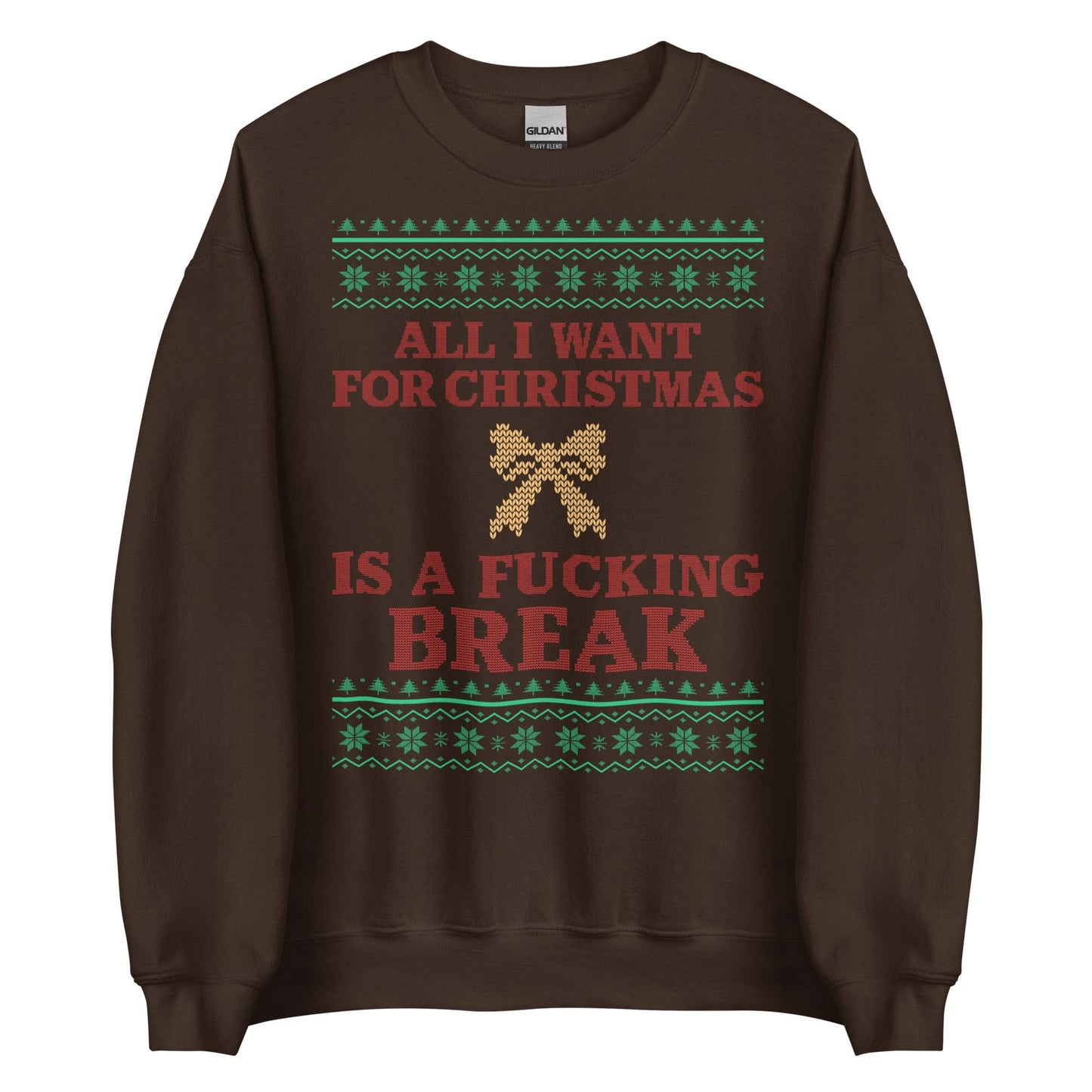 Give Me A Break For Christmas Crewneck