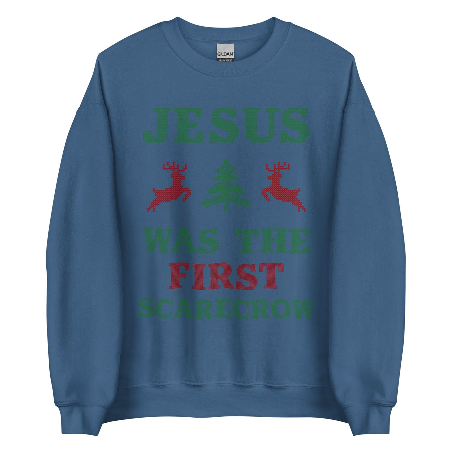 Jesus Was The First Scarecrow Crewneck