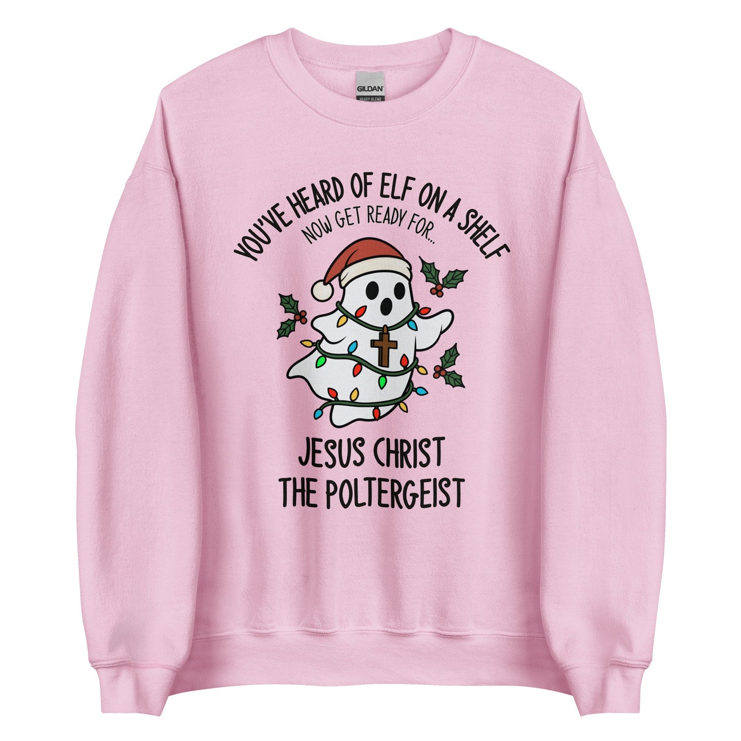 Jesus Christ The Poltergeist Crewneck