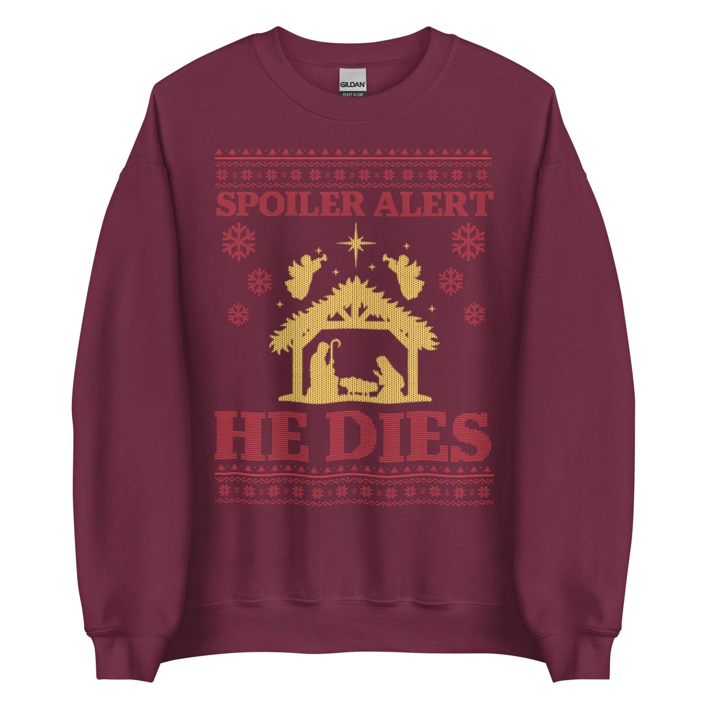 Spoiler Alert He Dies Crewneck