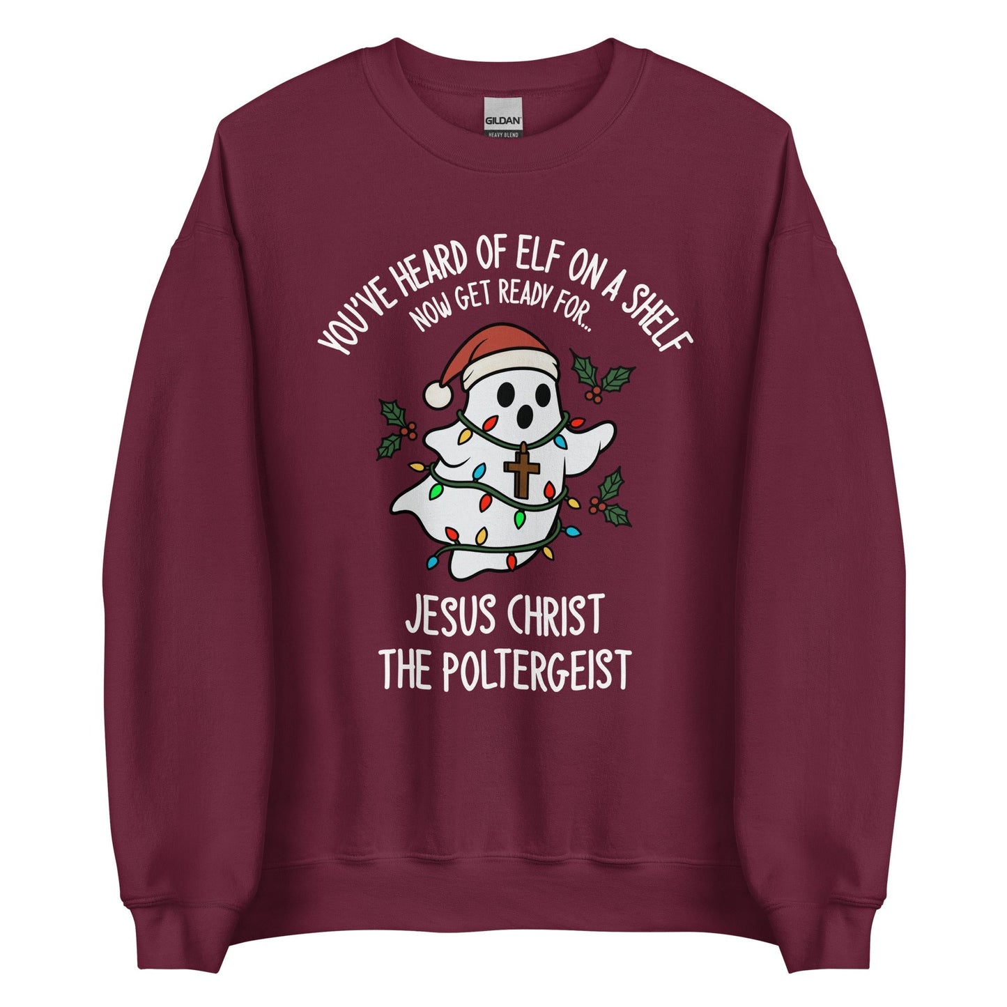 Jesus Christ The Poltergeist Crewneck