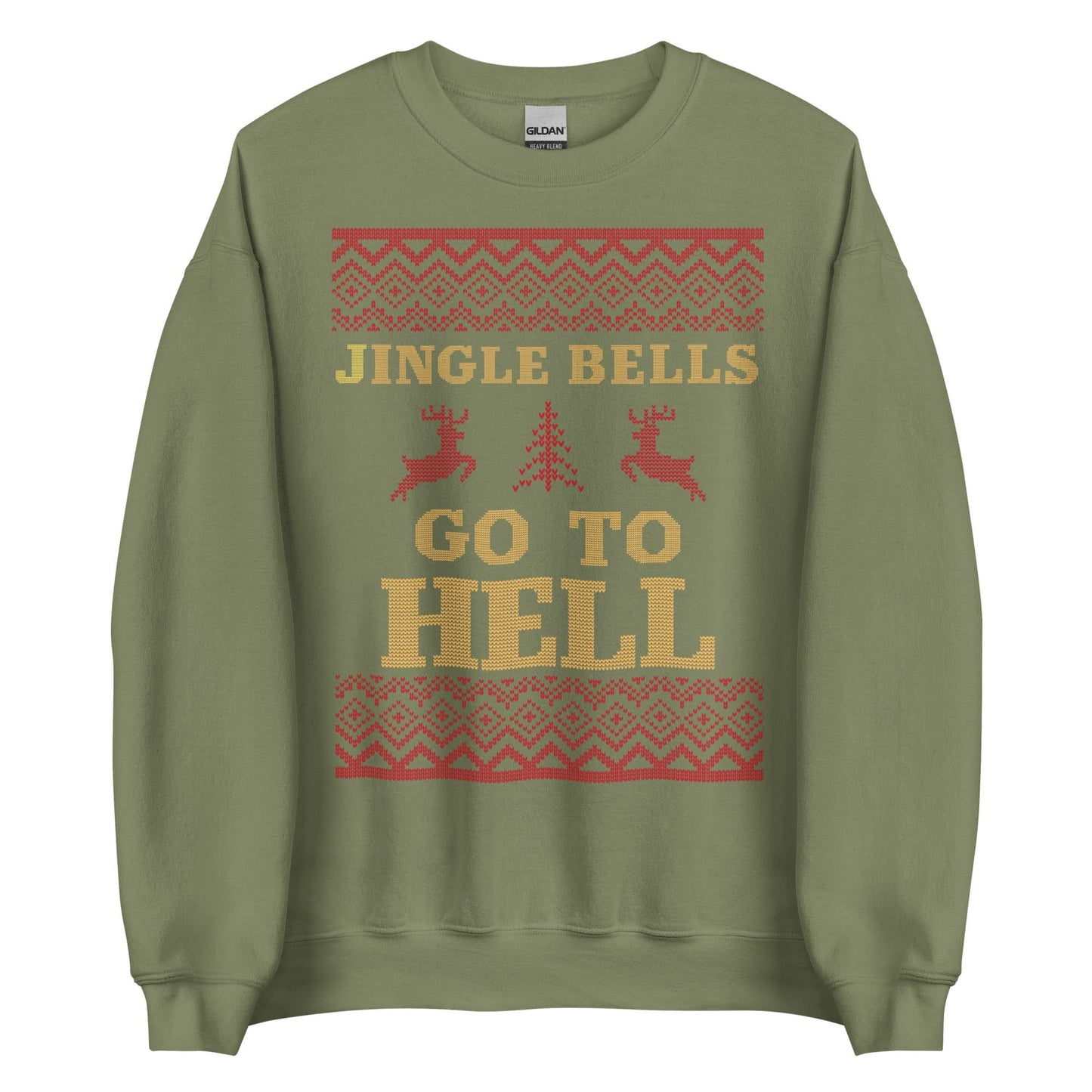 Jingle Bells Go To Hell Crewneck