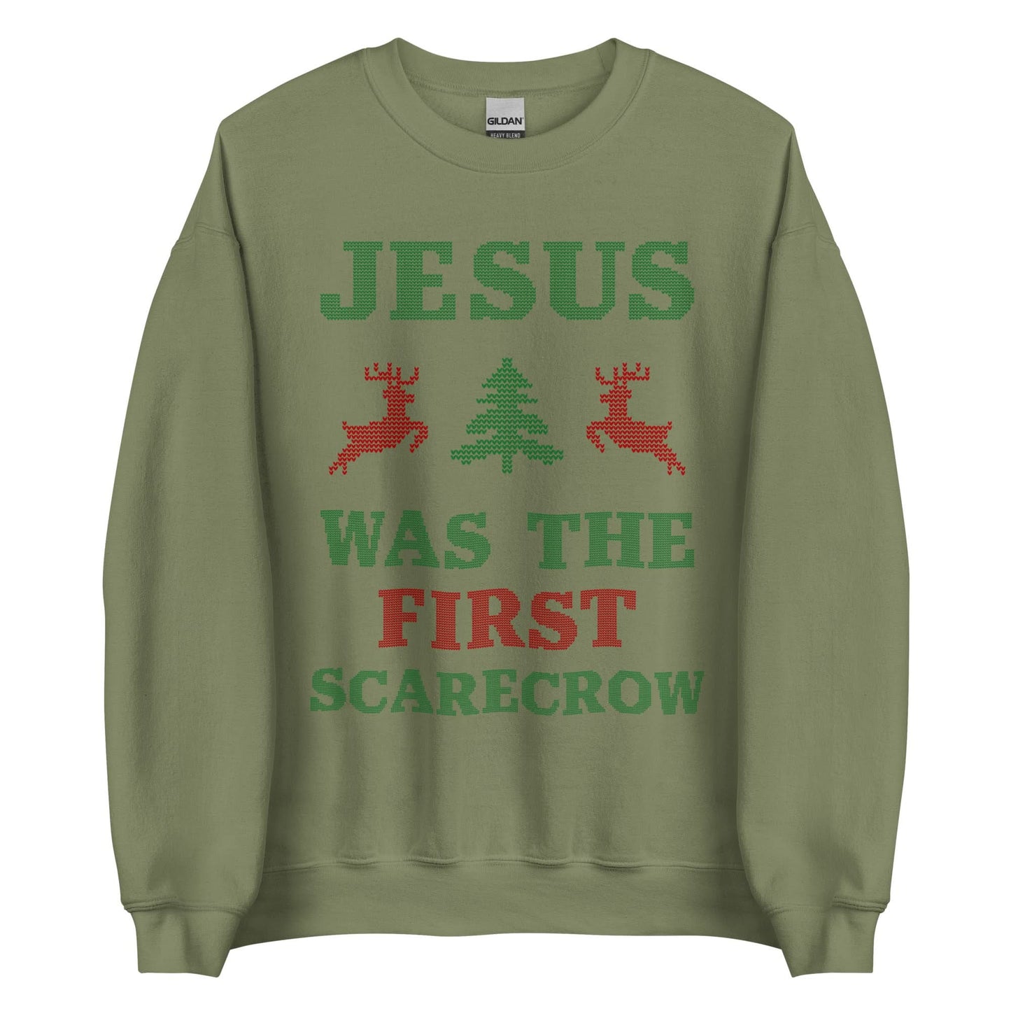 Jesus Was The First Scarecrow Crewneck