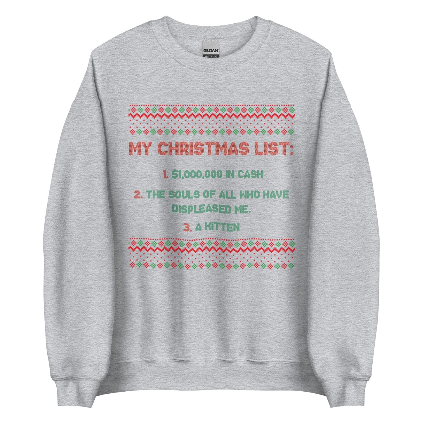My Christmas List Crewneck