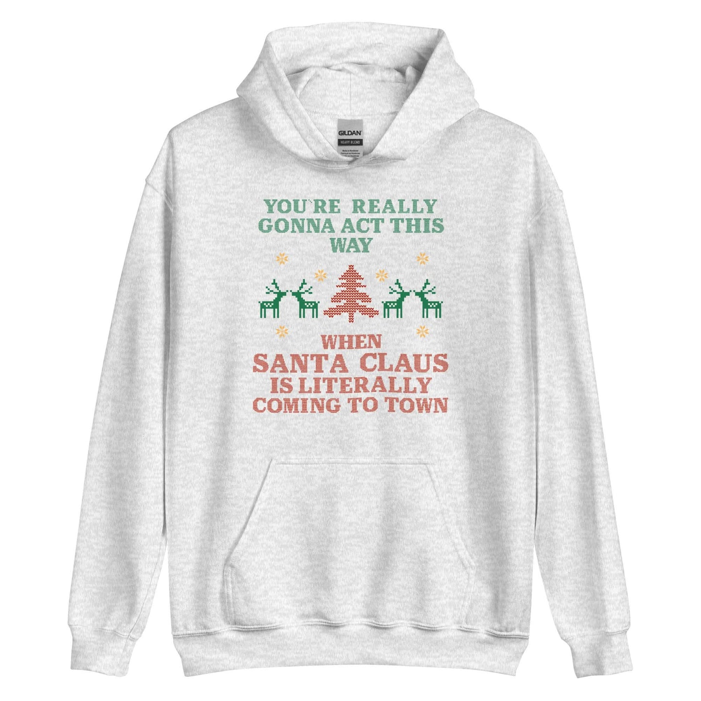Santa Claus Is Coming To Town Hoodie