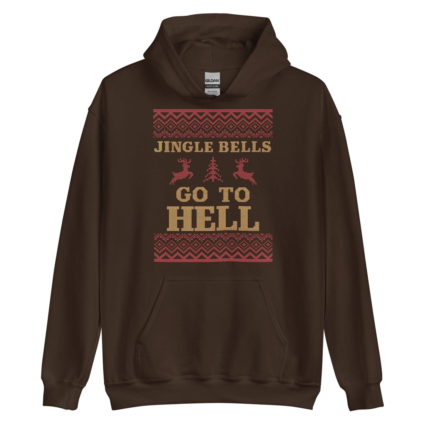 Jingle Bells Go To Hell Hoodie