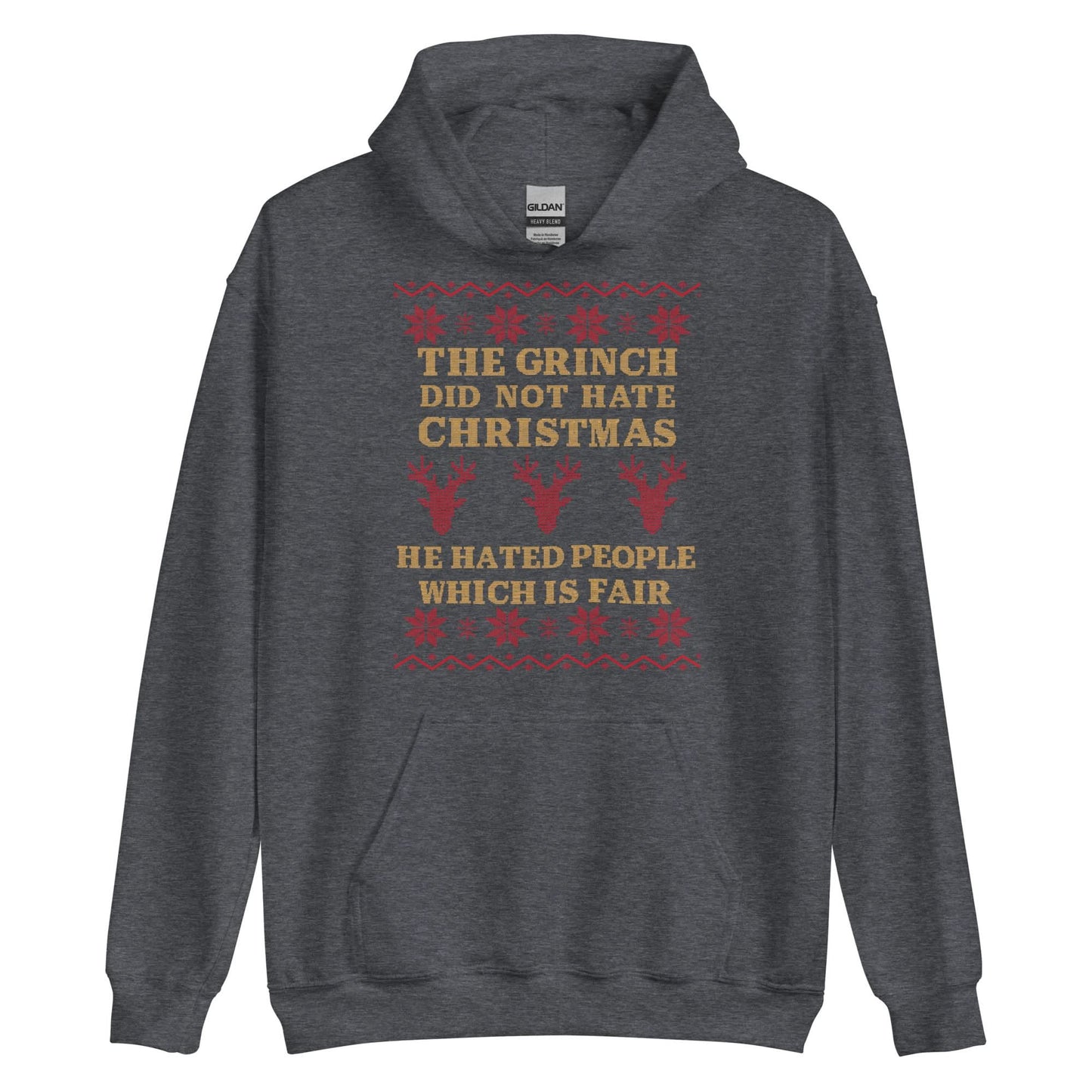 The Grinch Did Not Hate Christmas Hoodie