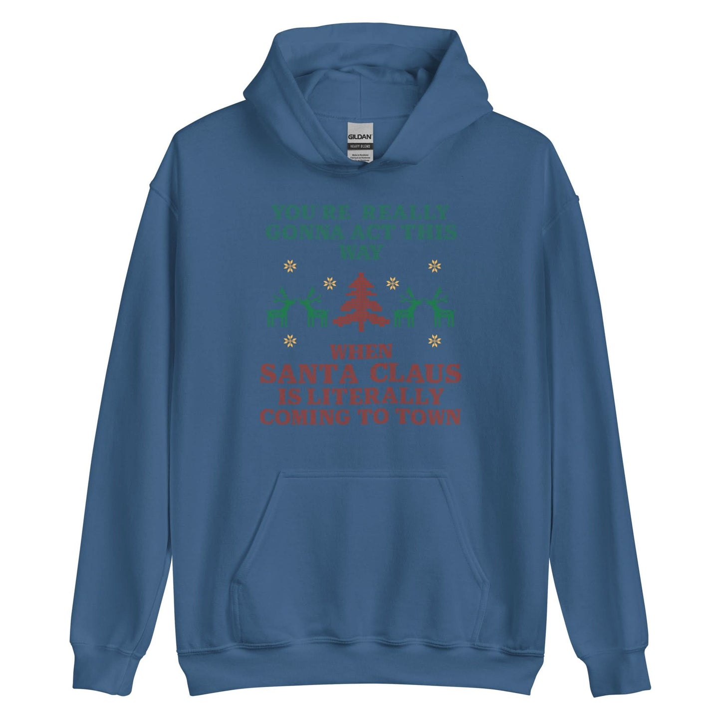 Santa Claus Is Coming To Town Hoodie