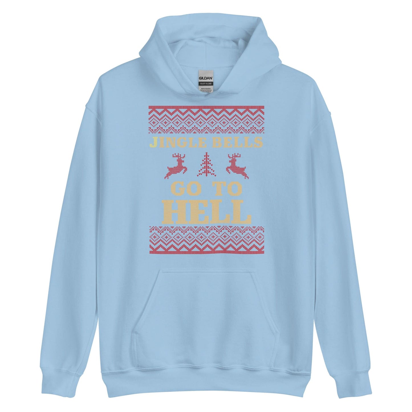 Jingle Bells Go To Hell Hoodie
