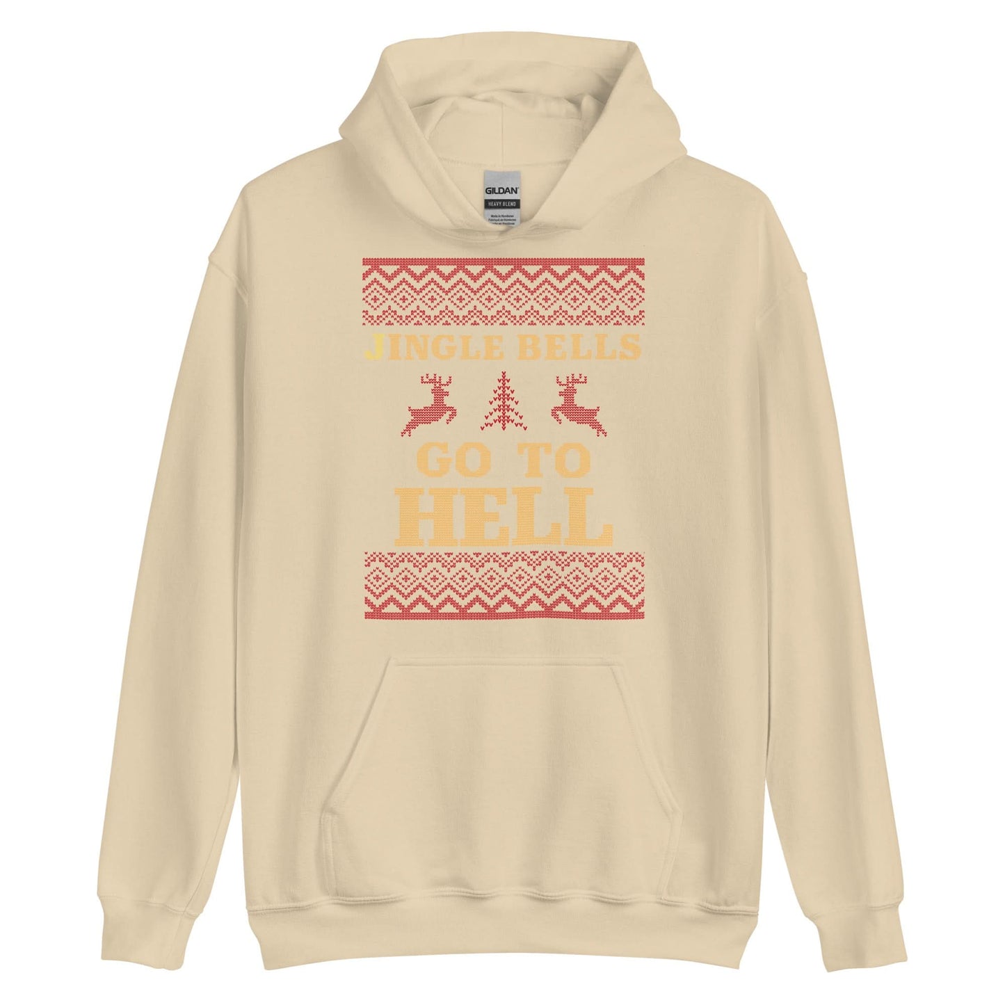 Jingle Bells Go To Hell Hoodie