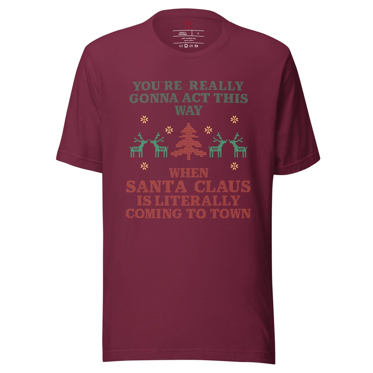 Santa Claus Is Coming To Town T-Shirt