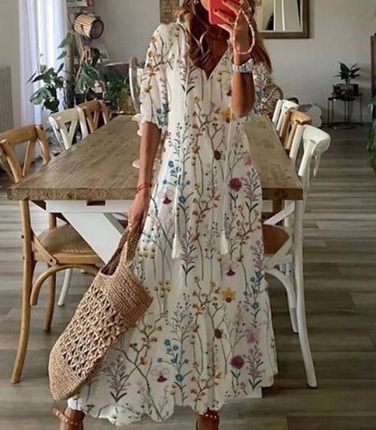 Boho Tummy Coverage Dress